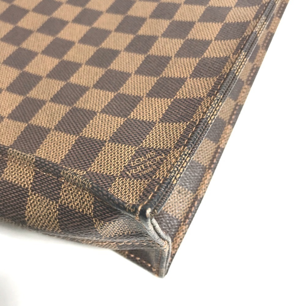 LOUIS VUITTON Brown Damier Canvas Tote Bag - Picture 11 of 12